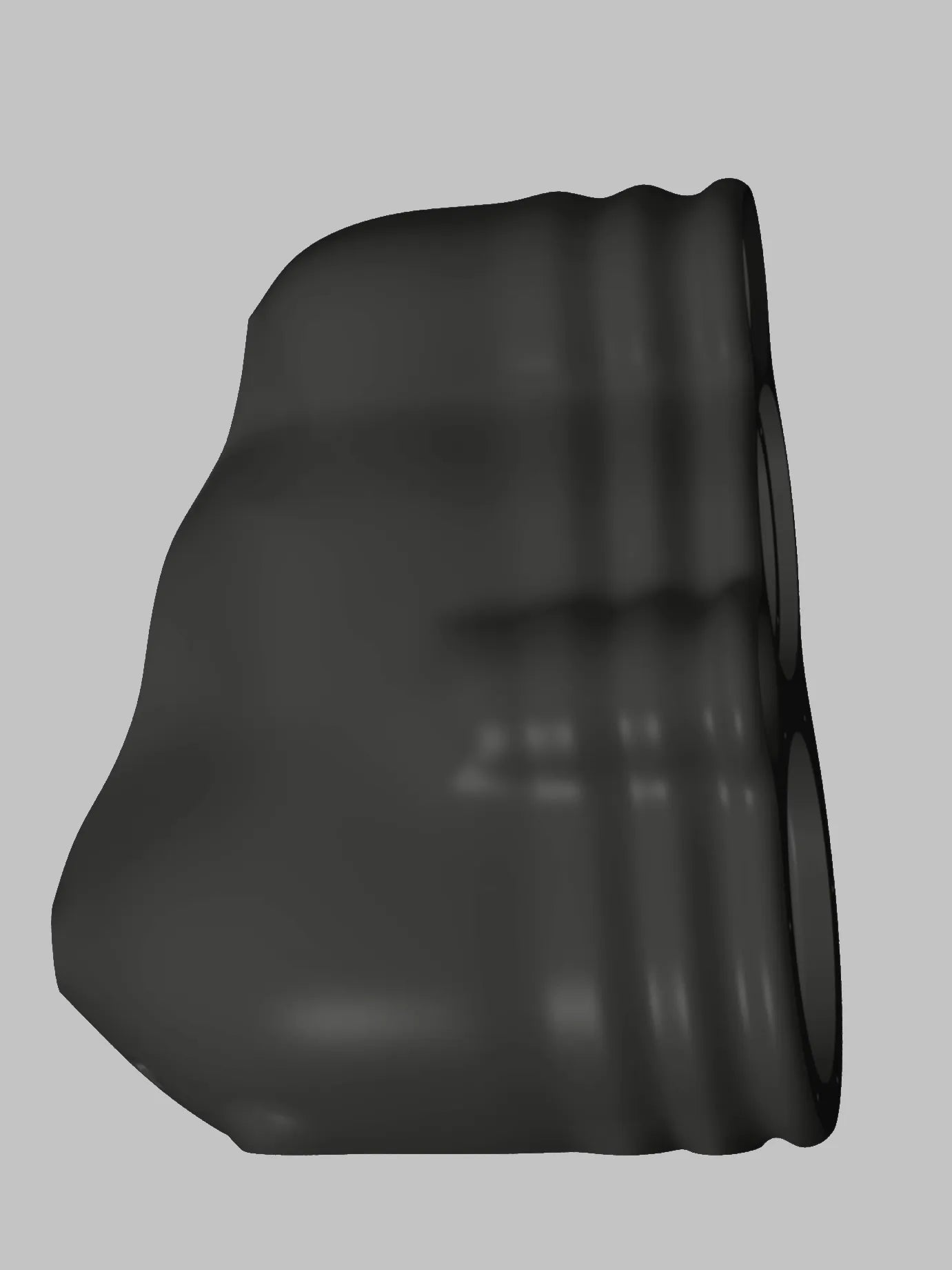 A shape chosen by physics, finished by a designer.
